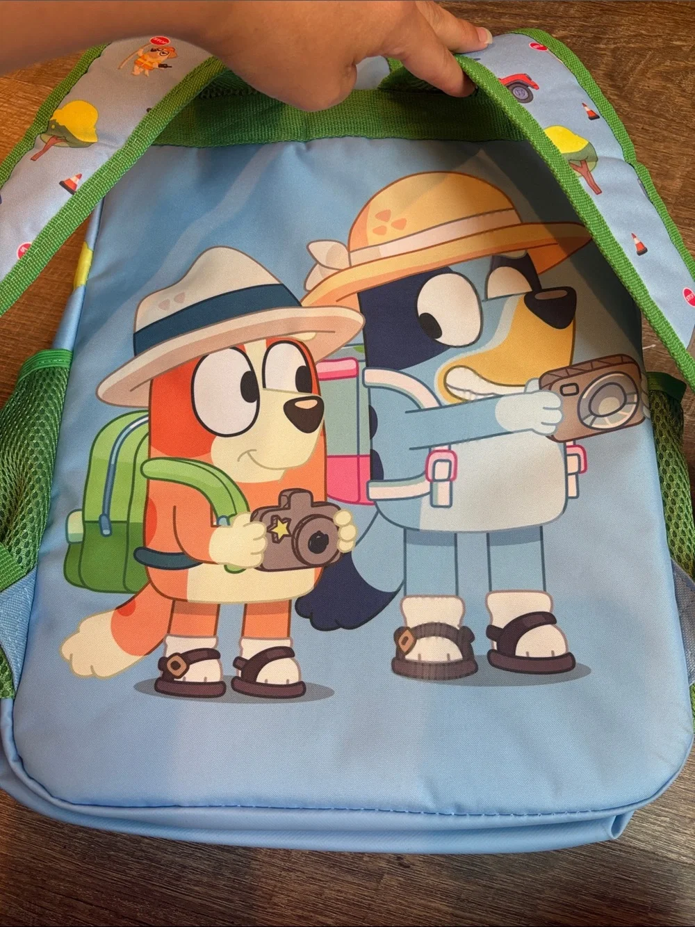 Bluey Family Trip 2-Piece Backpack Set 17” Backpack & Lunch Bag NWT